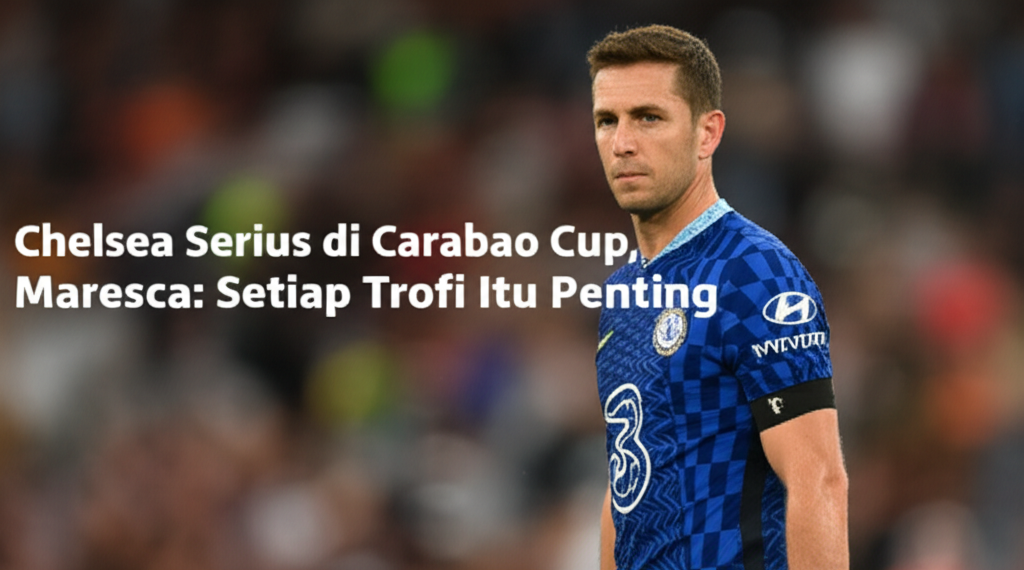 Chelsea Serius di Carabao Cup: Maresca Tegaskan Trofi Penting