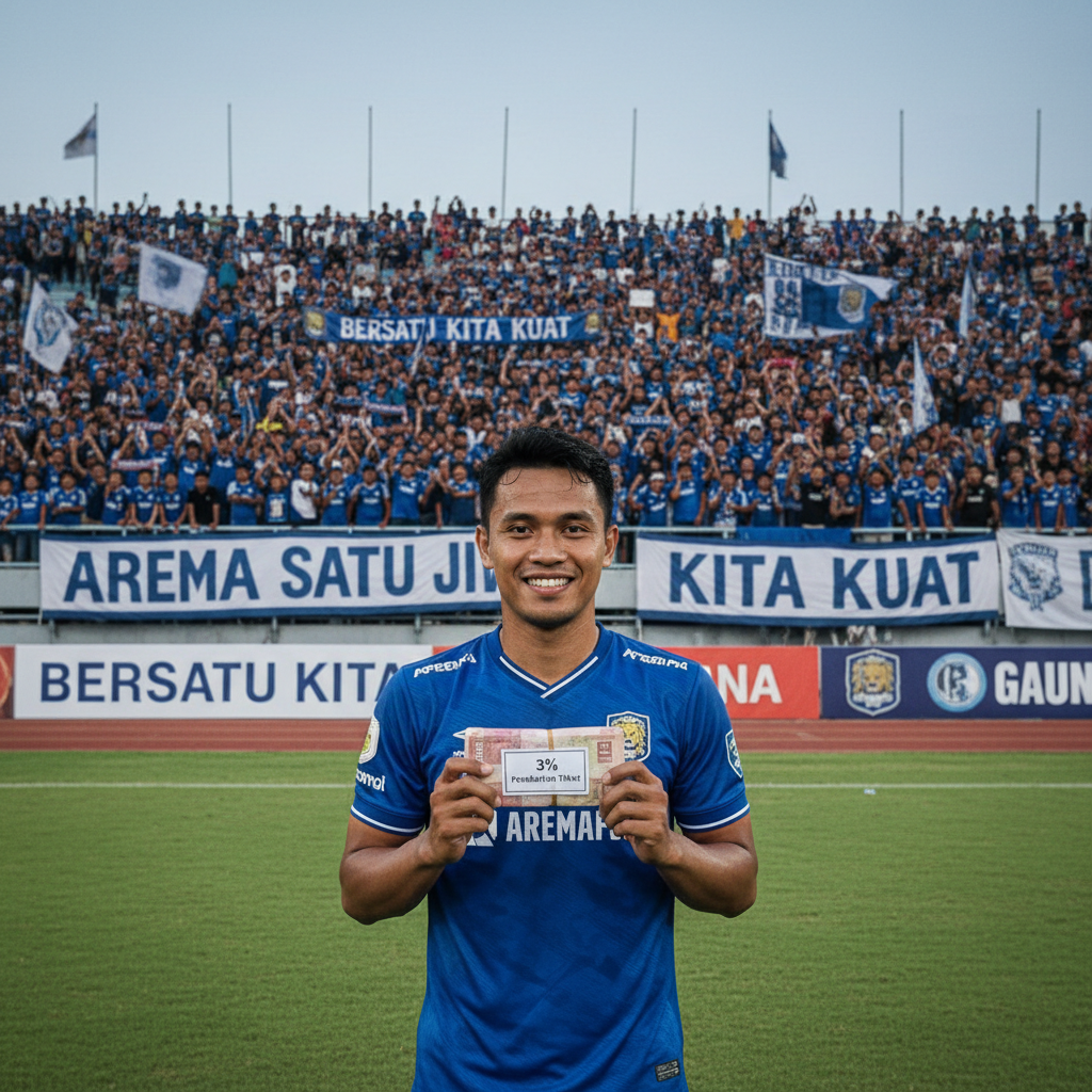 Arema FC Sumbangkan 3% Pendapatan Tiket untuk Ahli Waris Kanjuruhan