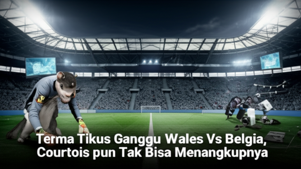 Tikus Ganggu Wales Vs Belgia, Courtois pun Tak Bisa Menangkapnya